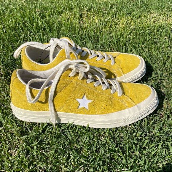 Converse Shoes - Rare⭐️ Converse One Star OX x Golf Le Fleur Tyler The Creator OG Sulphur M8 W10